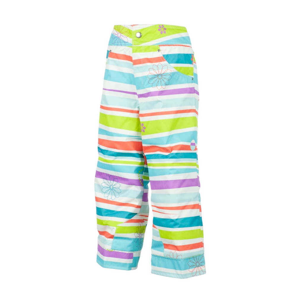 Obermeyer Genie Toddler Girls Ski Pants, Stripecicle Print, swatch