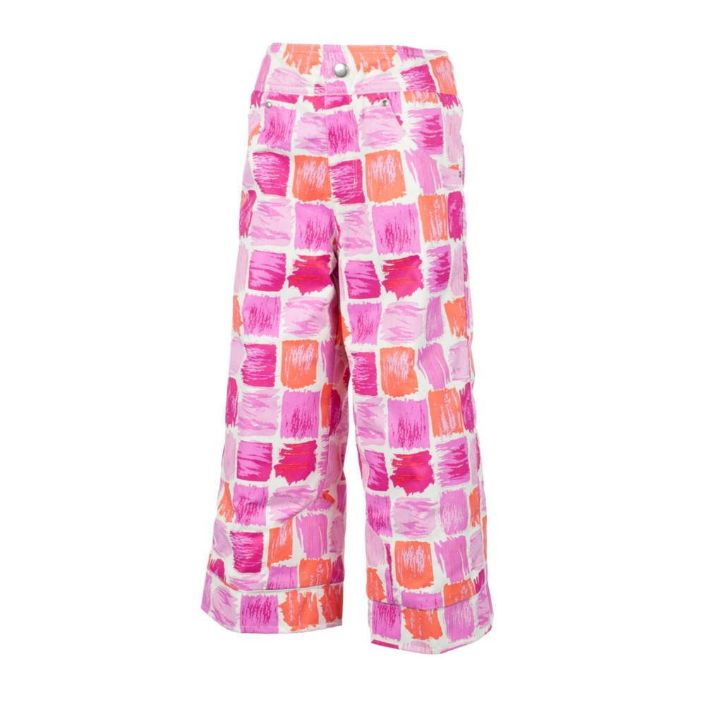 Obermeyer Genie Toddler Girls Ski Pants, Paintbrush Print, swatch