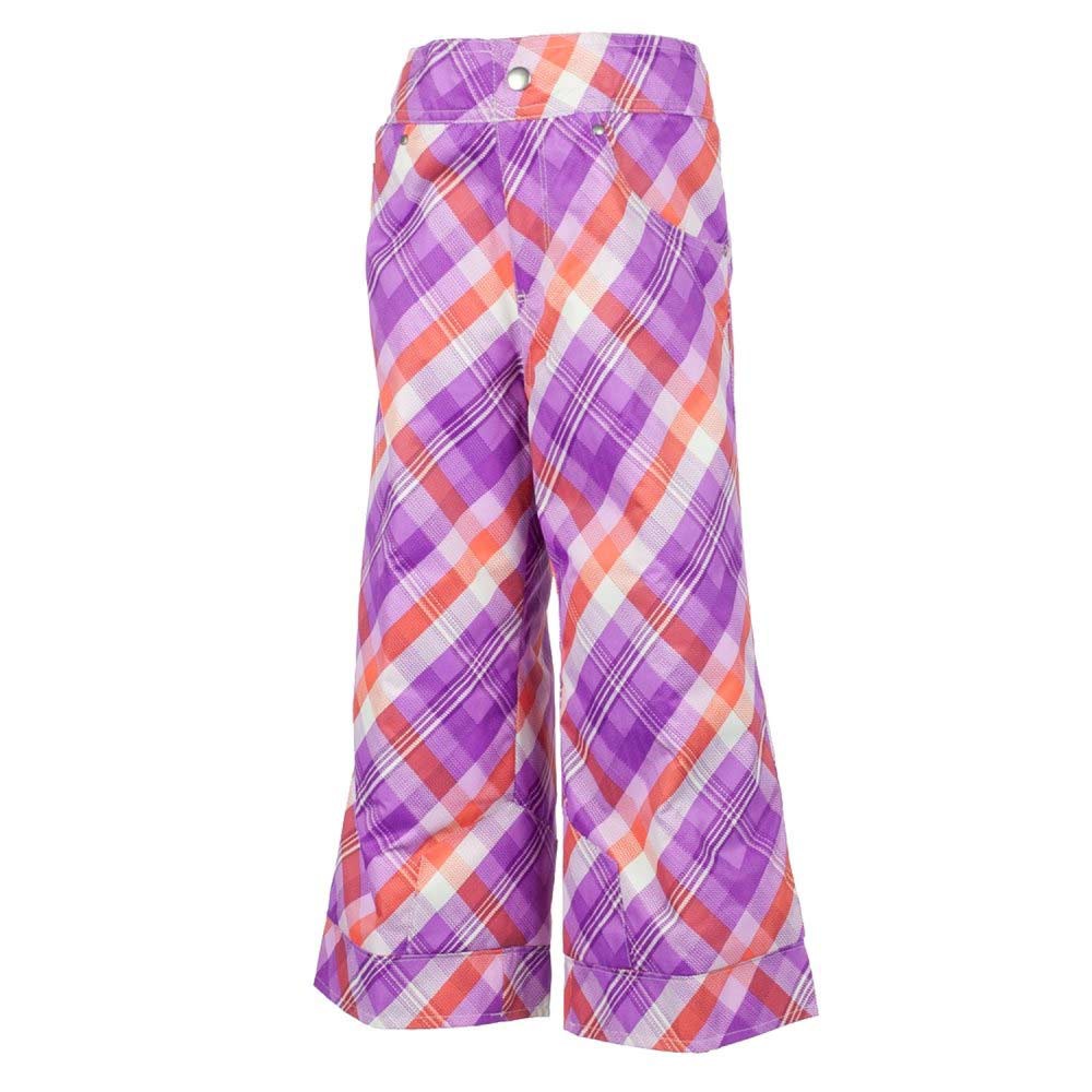 Obermeyer Genie Toddler Girls Ski Pants, Passionflower Tartan, swatch
