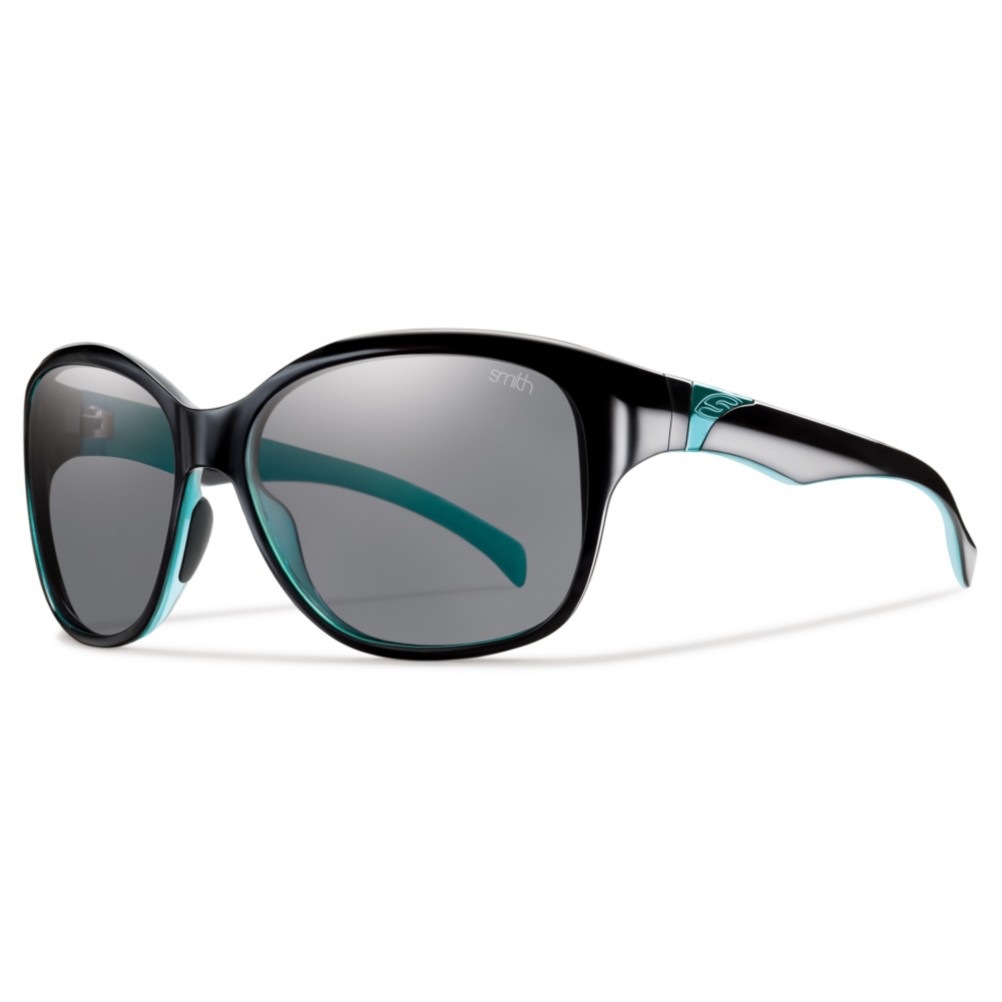Smith Jetset Polarized Womens Sunglasses, Black Lagoon, medium