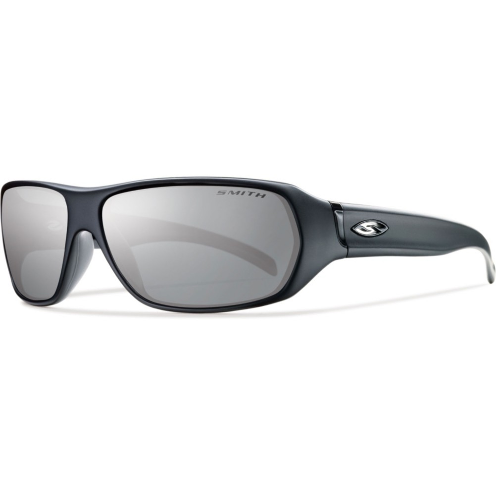 Smith Pavilion Polarized Sunglasses, Matte Black, medium