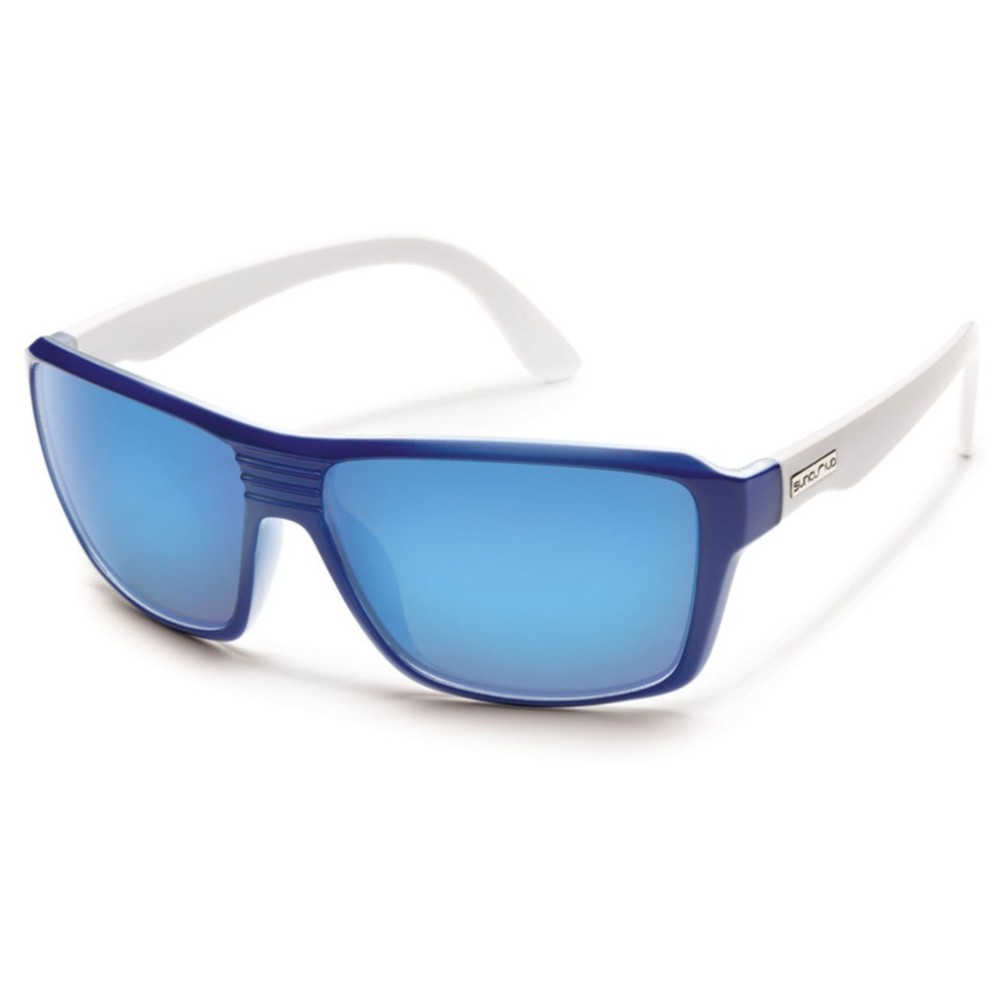 SunCloud Colfax Polarized Sunglasses, Blue White, medium