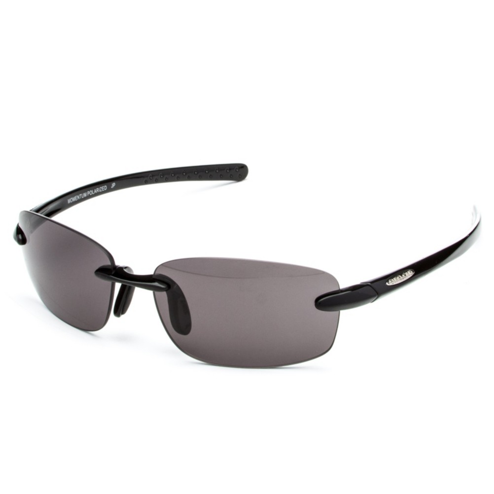SunCloud Momentum Polarized Sunglasses, Black, medium