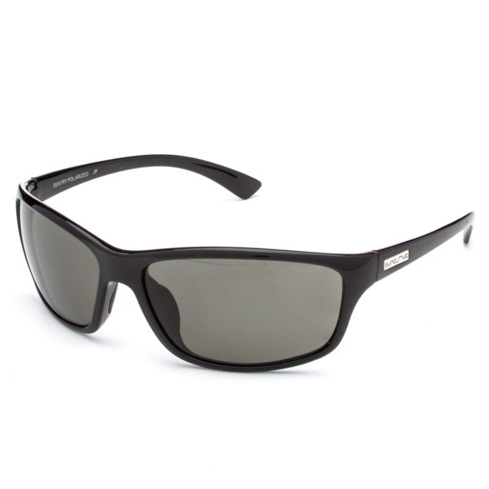 SunCloud Sentry Polarized Sunglasses, Black, medium