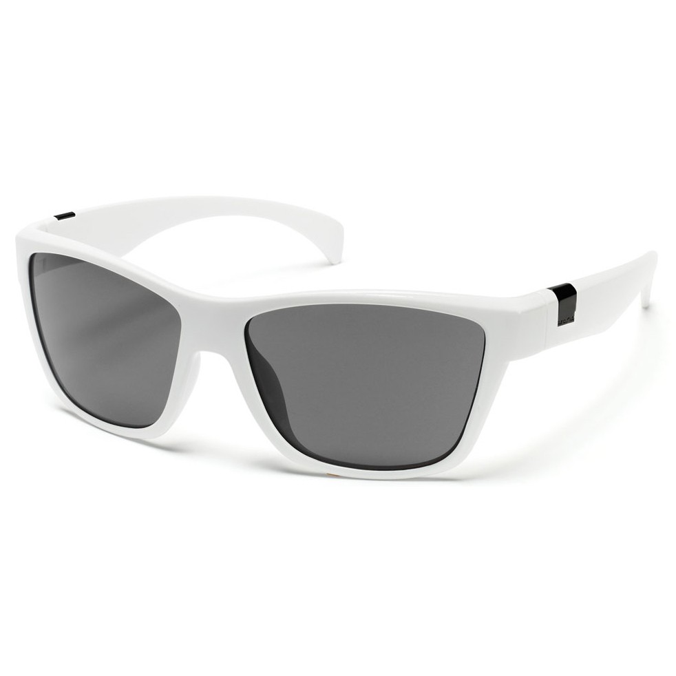 SunCloud Speedtrap Polarized Sunglasses, White, swatch