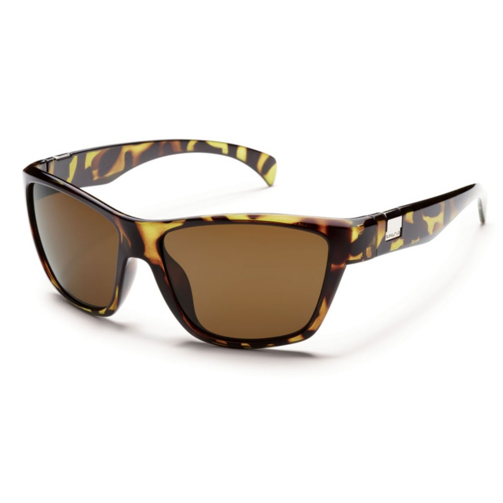 SunCloud Speedtrap Polarized Sunglasses, Tortoise, medium