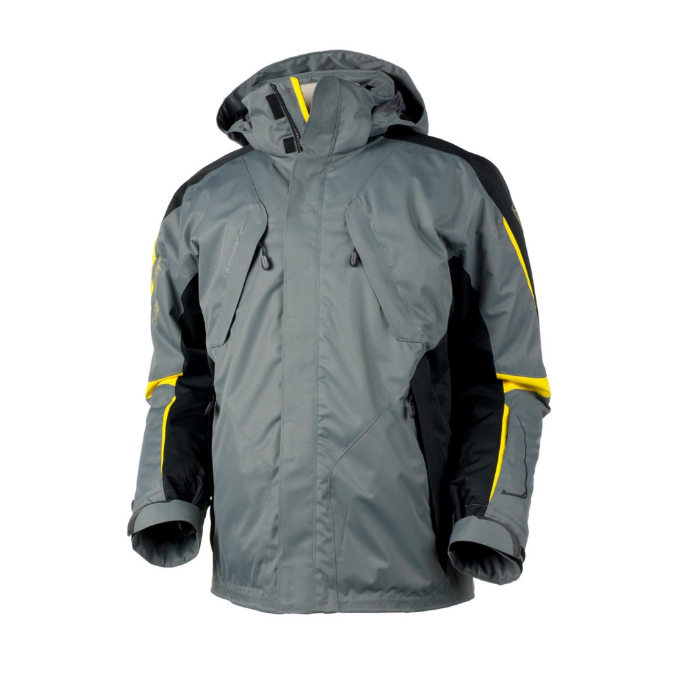 Obermeyer Hawkeye Mens Insulated Ski Jacket 2012, Smoke, medium