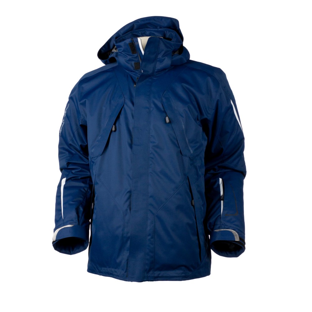 Obermeyer Hawkeye Mens Insulated Ski Jacket, Suit Blue, medium