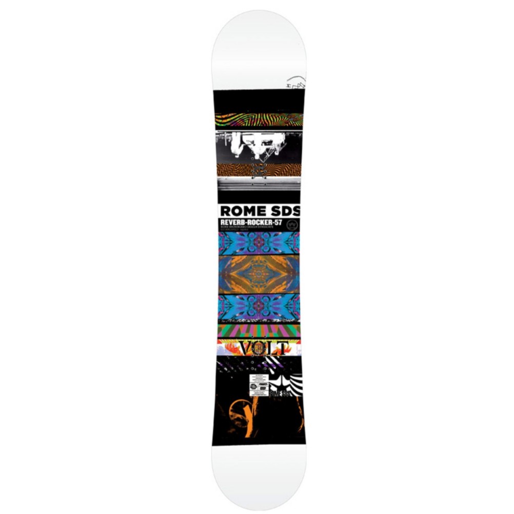 Rome Reverb Rocker Snowboard 2013, Orange, swatch