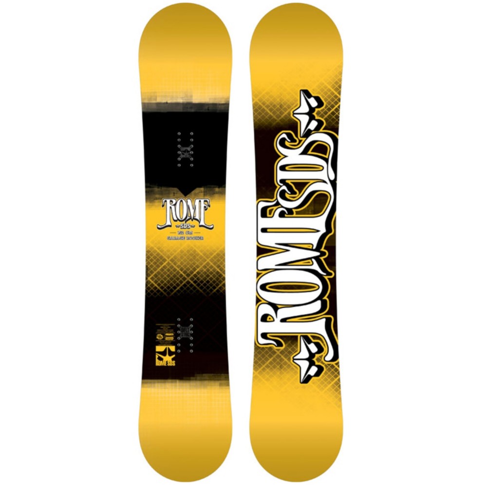 Rome Garage Rocker Snowboard 2013, Yellow, swatch