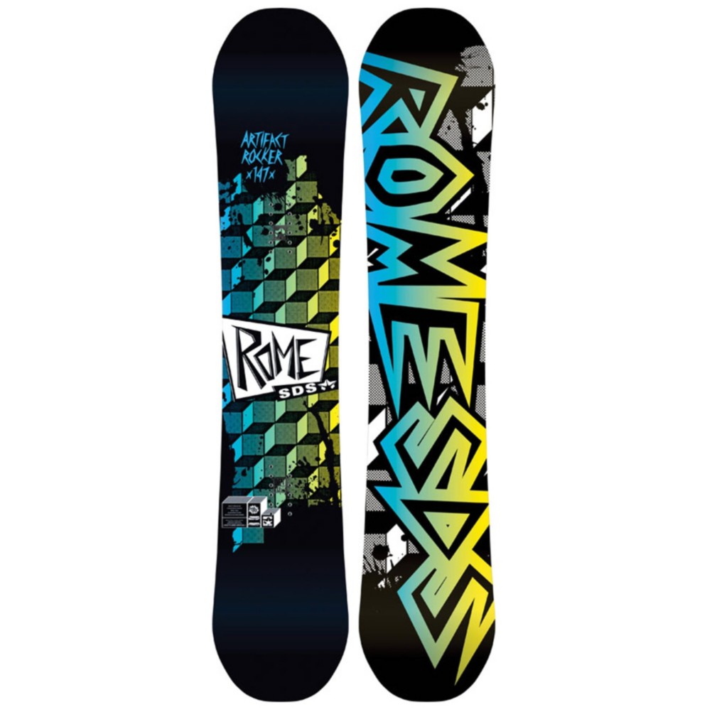 Rome Artifact Rocker Snowboard 2013, Blue, swatch