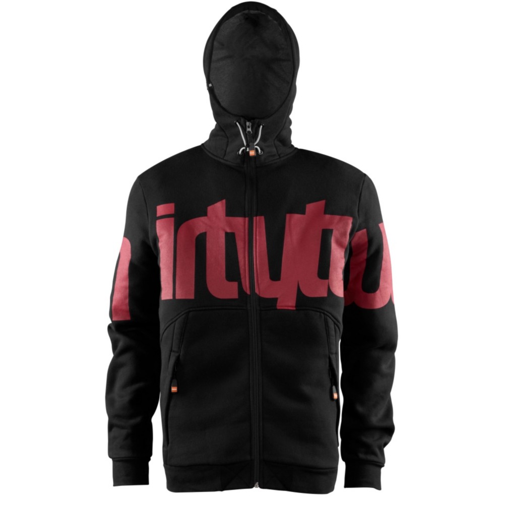 ThirtyTwo Reppin Hoodie, Black-Red, swatch