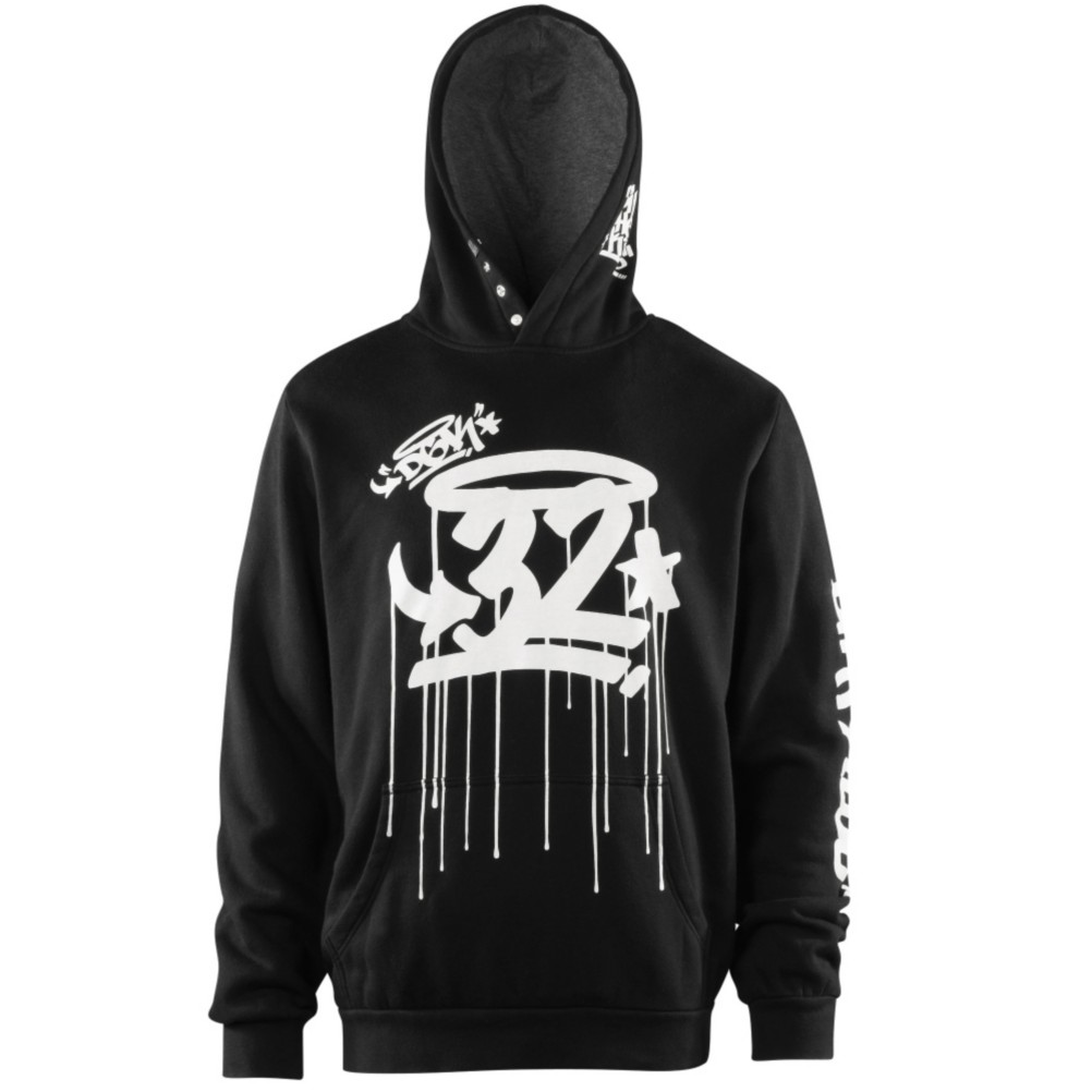 ThirtyTwo El Segundo Hoodie, Black, medium
