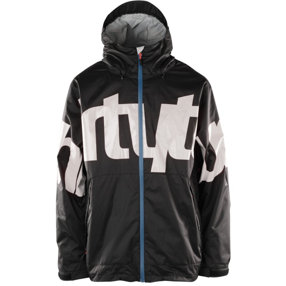 ThirtyTwo Lowdown 2 Mens Shell Snowboard Jacket, Black, swatch