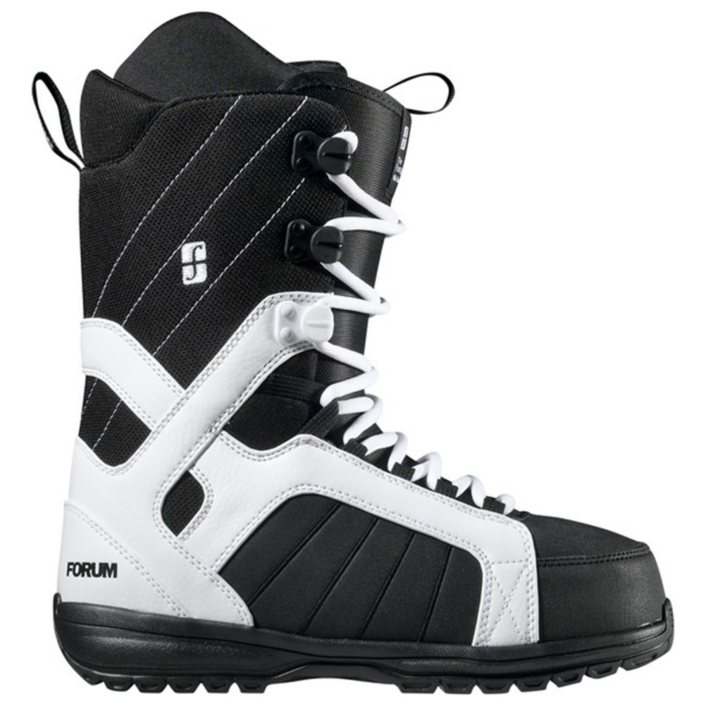 Forum Fastplant Snowboard Boots 2013, White Black, swatch