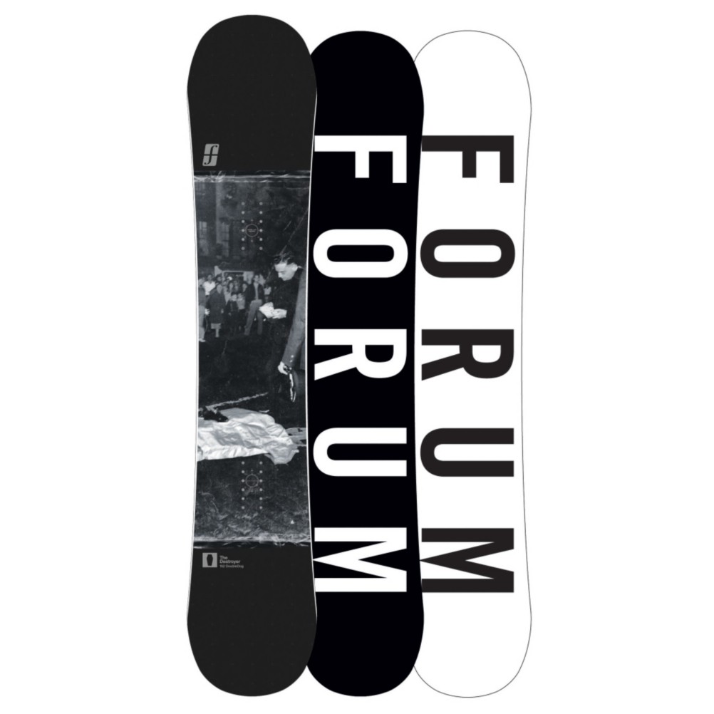 Forum Destroyer DoubleDog Snowboard 2013, 152cm, swatch