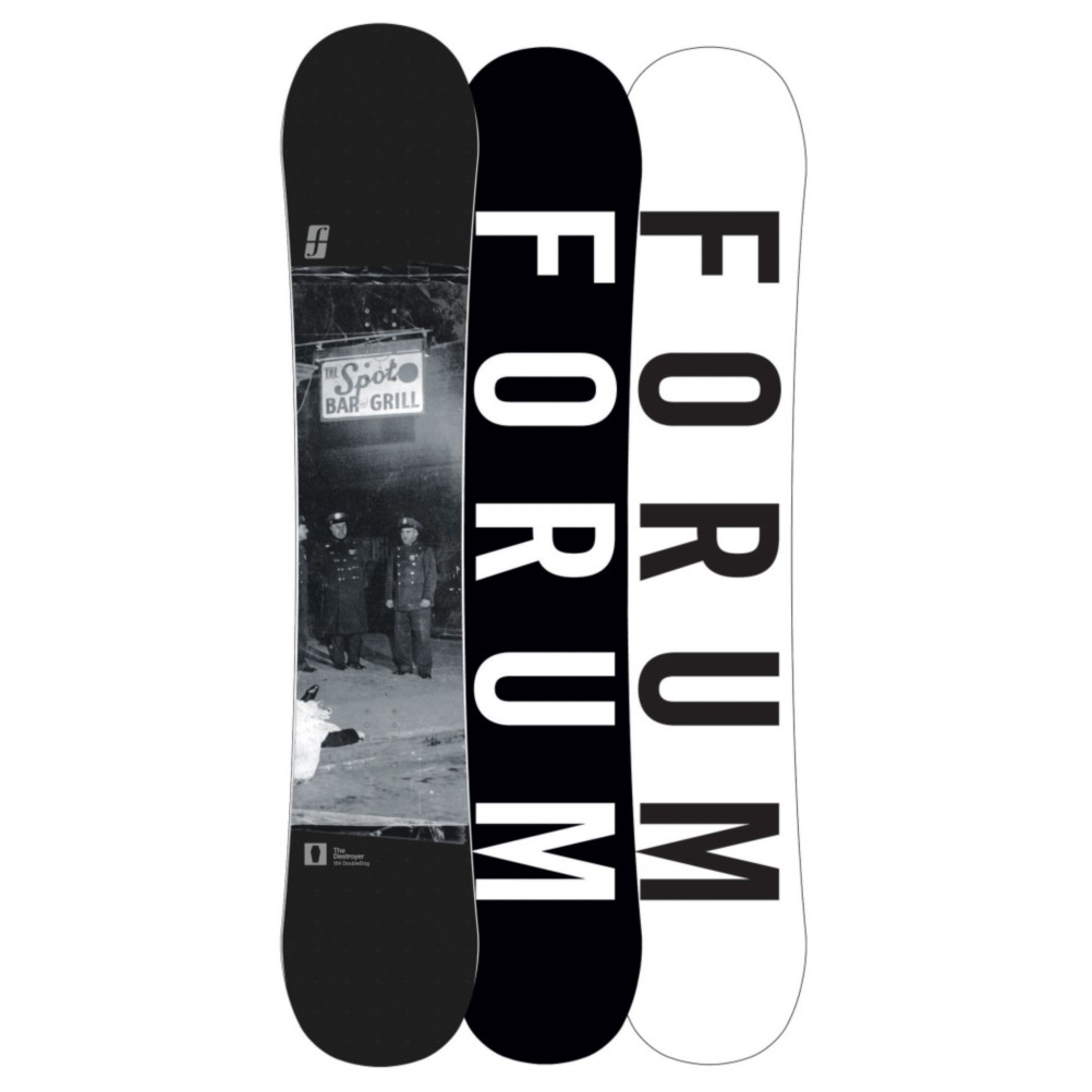 Forum Destroyer DoubleDog Snowboard 2013, 154cm, swatch