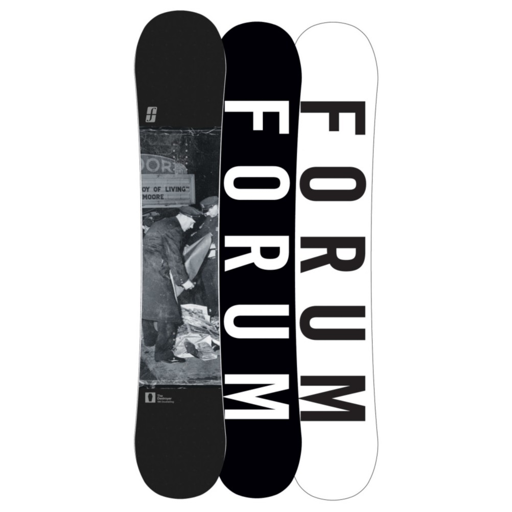 Forum Destroyer DoubleDog Snowboard 2013, 156cm, swatch