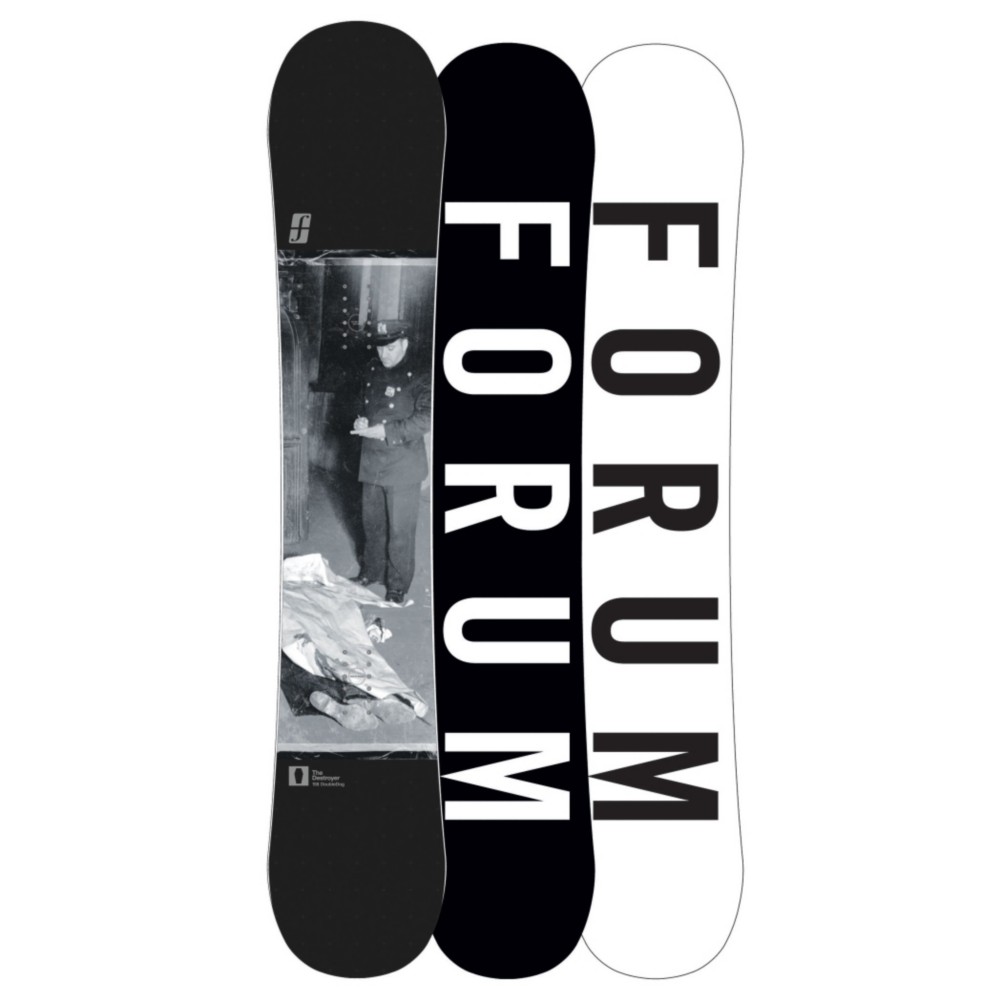 Forum Destroyer DoubleDog Snowboard 2013, 158cm, swatch