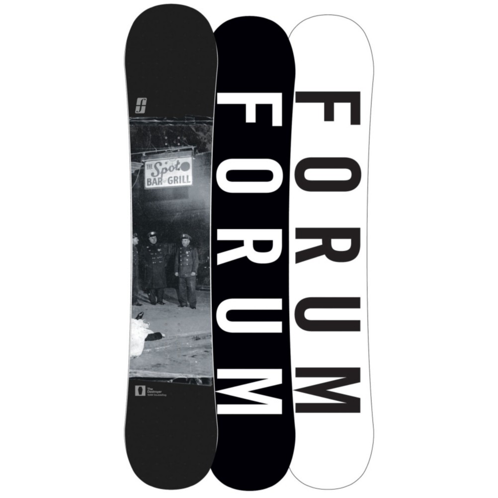 Forum Destroyer DoubleDog Wide Snowboard 2013, 154cm Wide, medium