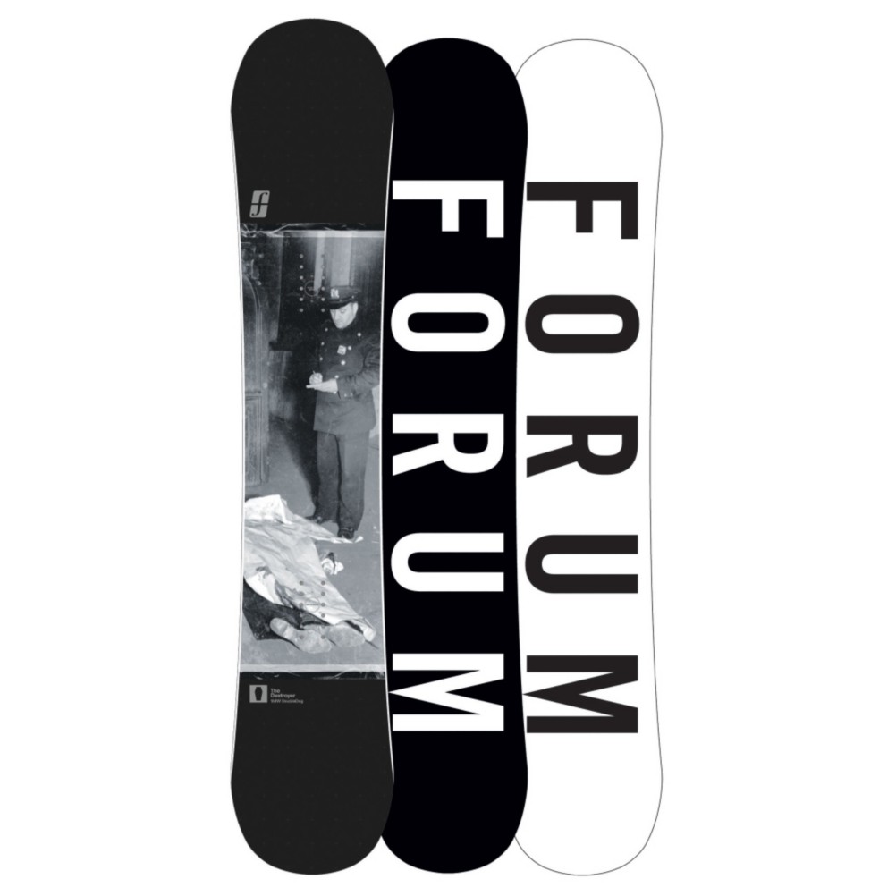 Forum Destroyer DoubleDog Wide Snowboard 2013, 158cm Wide, swatch