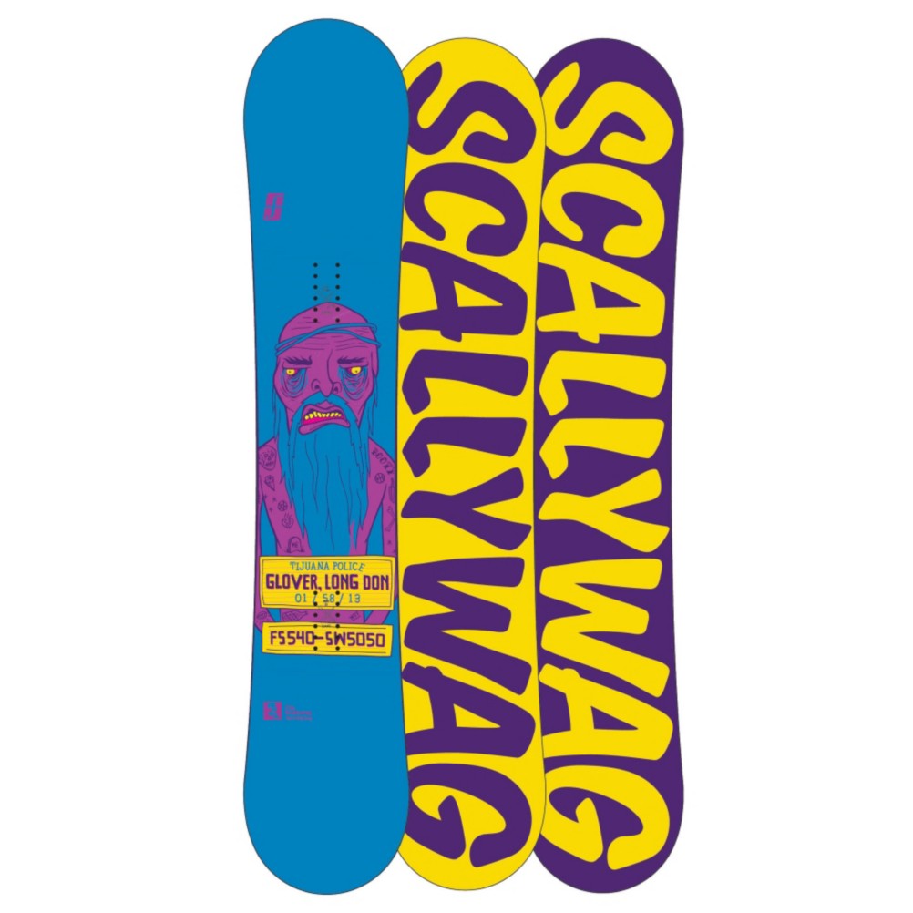 Forum Scallywag Snowboard 2013, 158cm, swatch