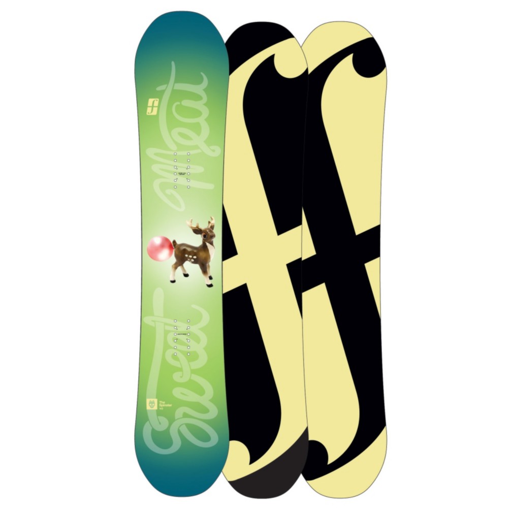 Forum Spinster DoubleDog Womens Snowboard 2013, 143cm, swatch