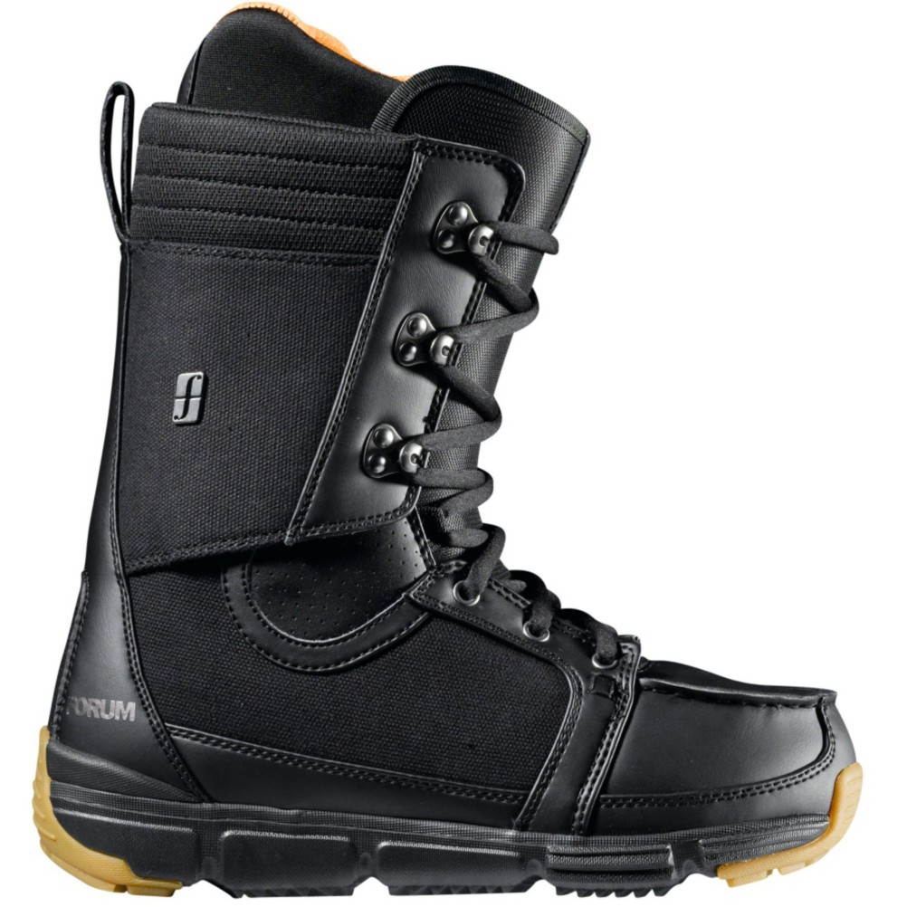 Forum Tramp Snowboard Boots 2013, Black Gummer, swatch