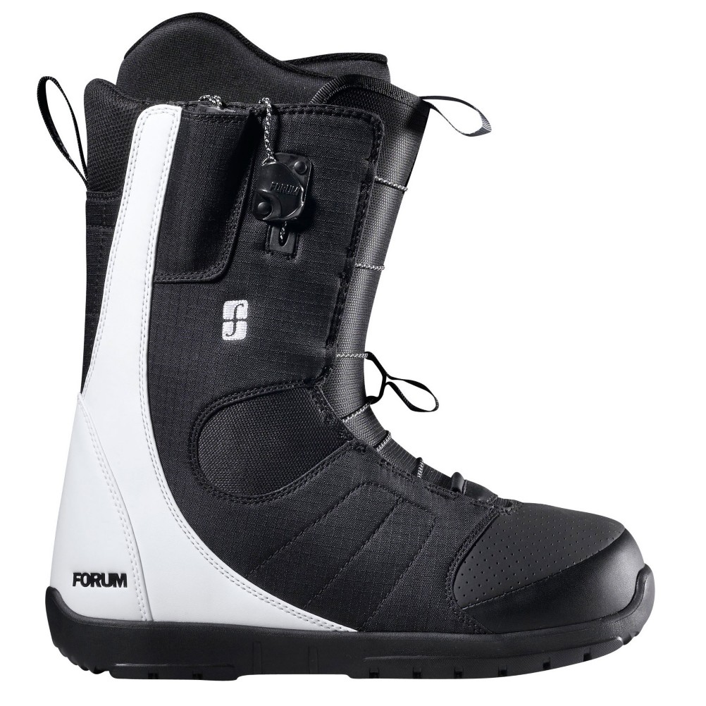 Forum Musket Snowboard Boots 2013, Black And White, swatch