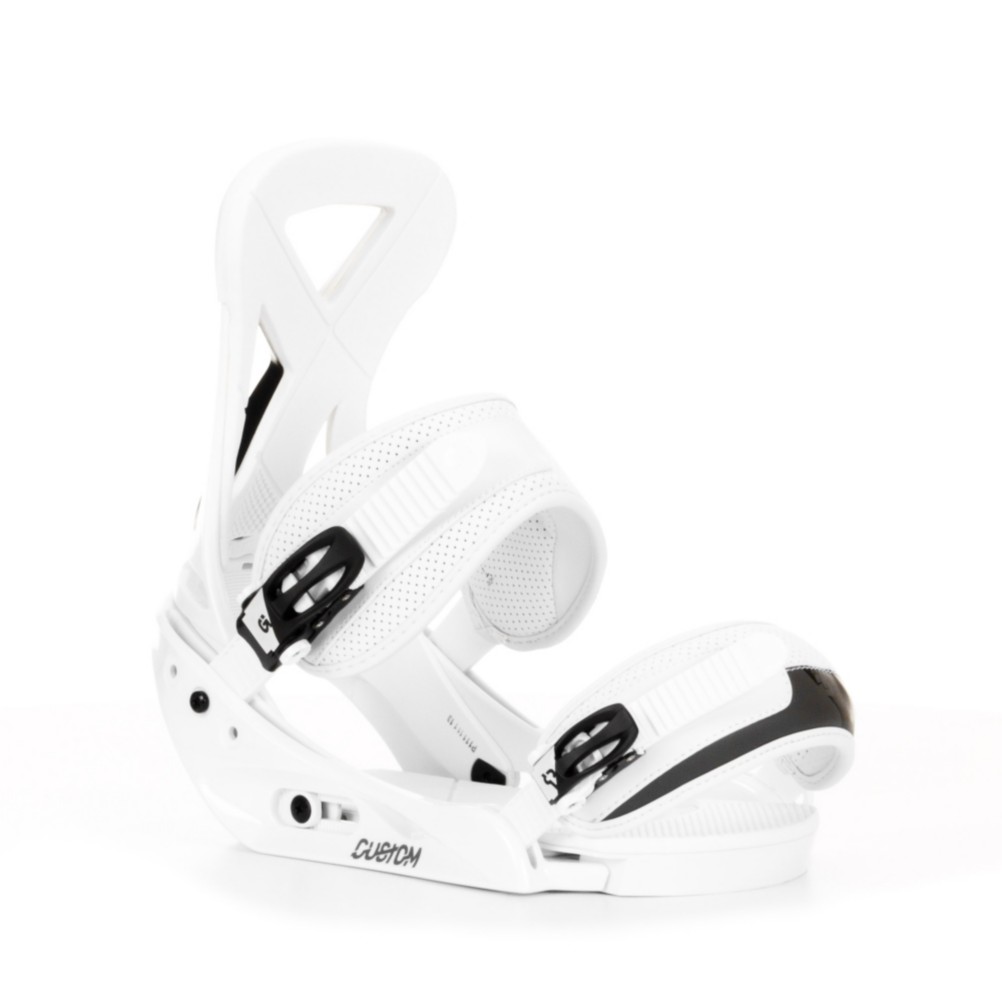 Burton Custom Snowboard Bindings 2013, White, swatch