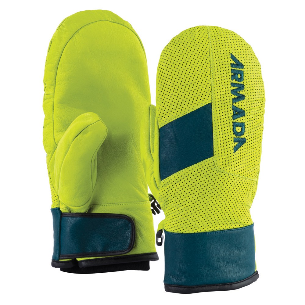 Armada Eight Mittens, Lime, medium