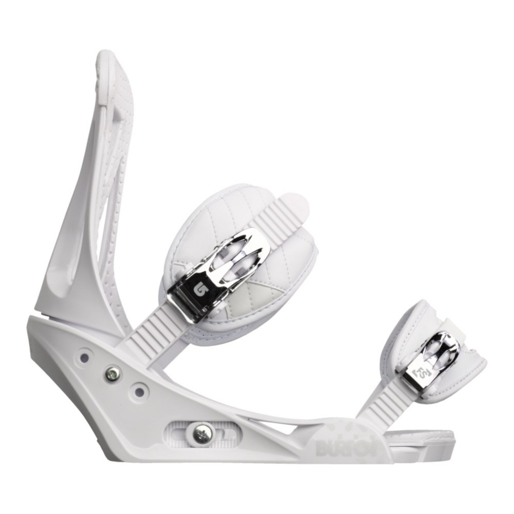 Burton Freestyle Snowboard Bindings 2013, White, swatch