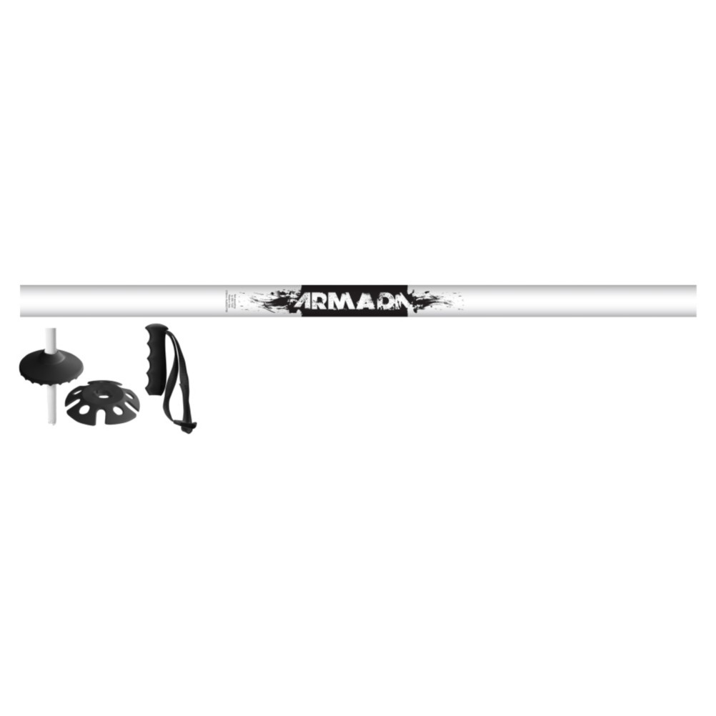 Armada Motive Ski Poles, White, medium