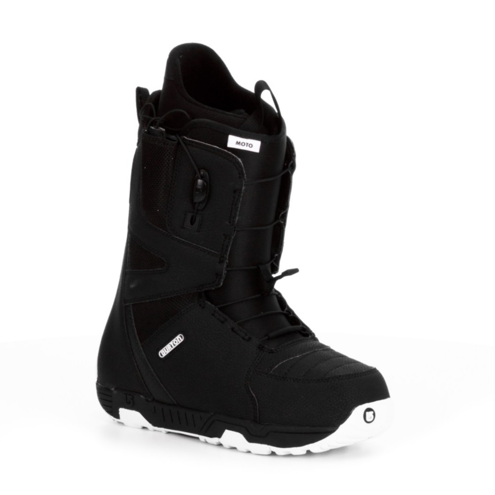 Burton Moto Snowboard Boots 2013, Black-White, medium