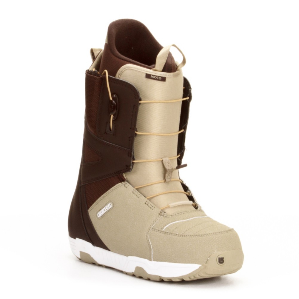 Burton Moto Snowboard Boots 2013, Brown-Tan, swatch