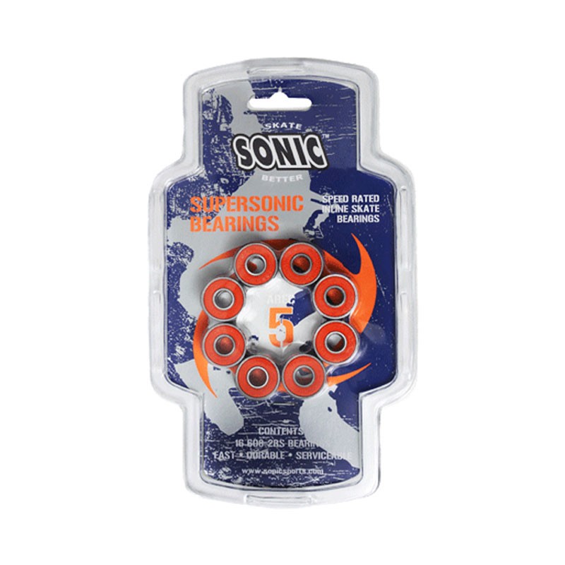 Sonic Supersonic ABEC5 Skate Bearings, , medium