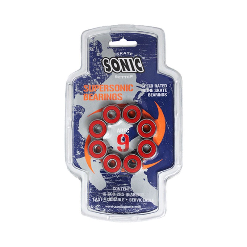 Sonic Supersonic ABEC9 Skate Bearings, , medium