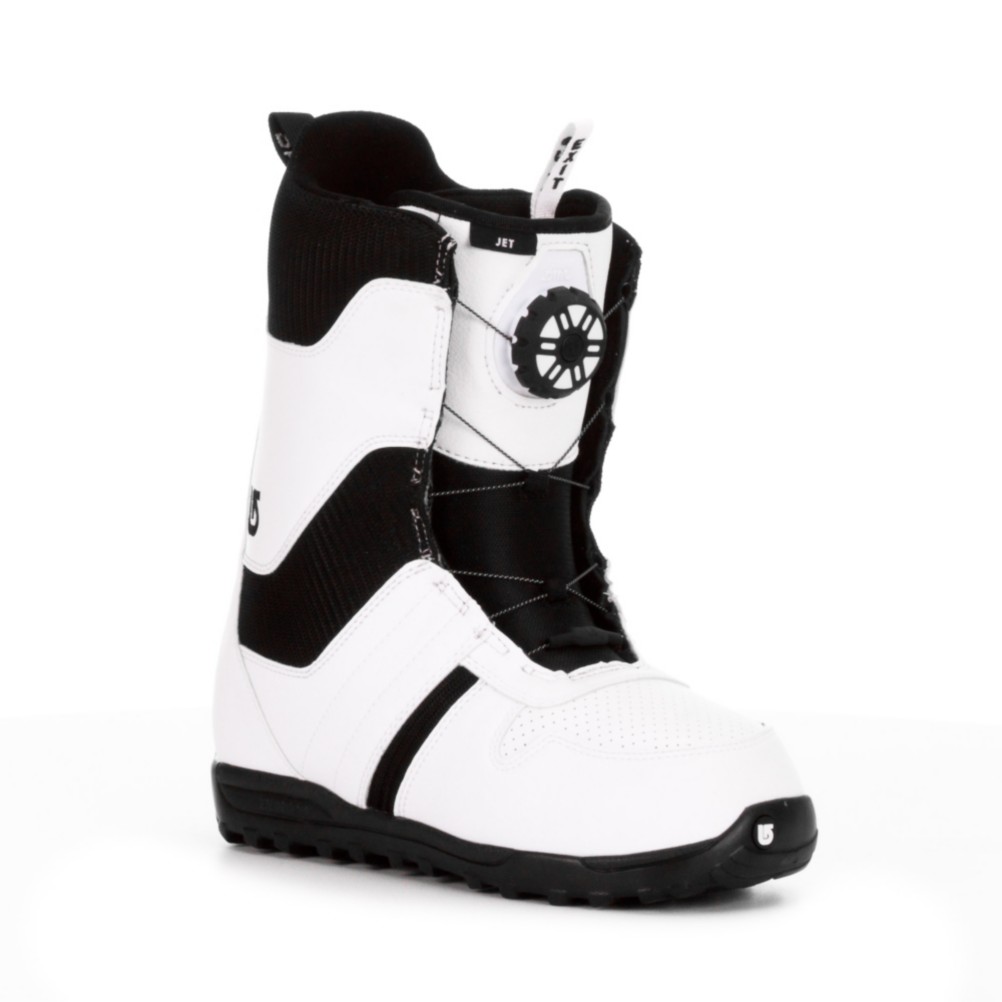 Burton Jet Snowboard Boots 2013, White-Black, swatch