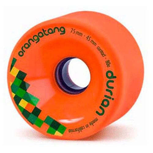 Orangatang Durian Skateboard Wheels - 4 Pack, 80a, medium