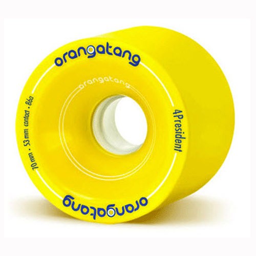Orangatang 4 President Skateboard Wheels Skateboard Wheels - 4 Pack, 70mm, medium