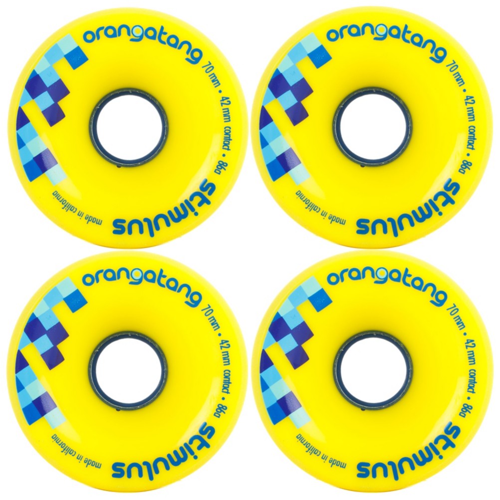 Orangatang Stimulus Skateboard Wheels - 4 Pack, 86a, swatch