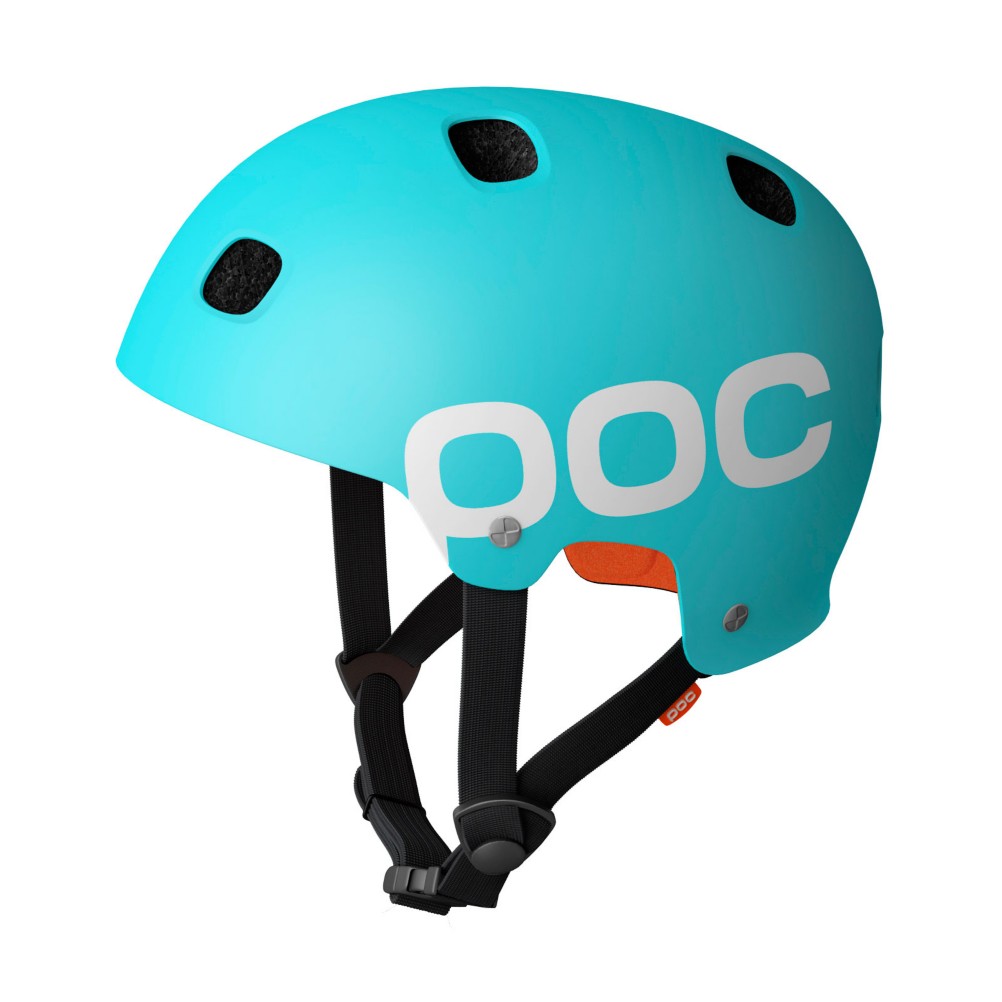 POC Receptor Flow Mens Skate Helmet, Turquoise, swatch