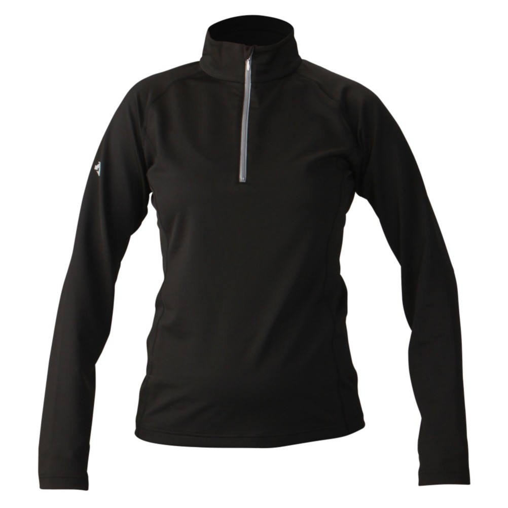 Descente Zoe Womens Mid Layer, Black, swatch