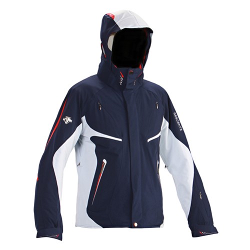 Descente Swiss World Cup Mens Insulated Ski Jacket, Dark Navy, swatch