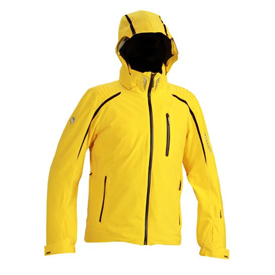 Descente Canada Ski Cross Mens Insulated Ski Jacket, Canary, swatch
