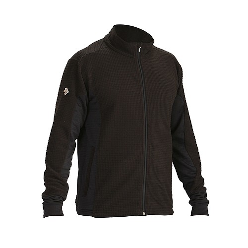 Descente Mark Full Zip Mens Jacket, Black, swatch