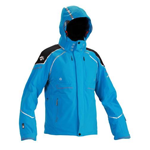 Descente Spain World Class Mens Insulated Ski Jacket, Cobalt Blue, medium