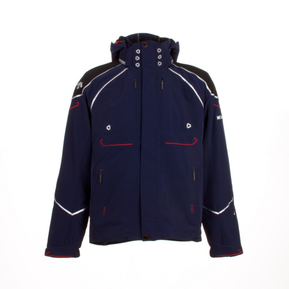 Descente Spain World Class Mens Insulated Ski Jacket, Dark Navy, swatch