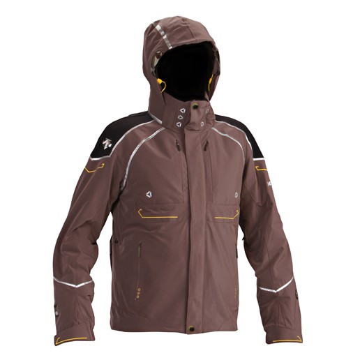 Descente Spain World Class Mens Insulated Ski Jacket, Graphite, swatch