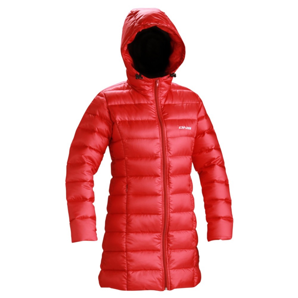 DNA Erika Long Length Womens Jacket, Ruby, swatch
